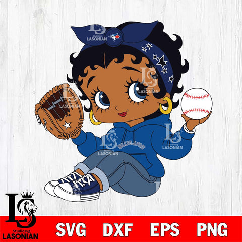 Toronto Blue Jays Betty Boop MLB Svg Eps Dxf Png File, MLB svg, Digital Download, Instant Download