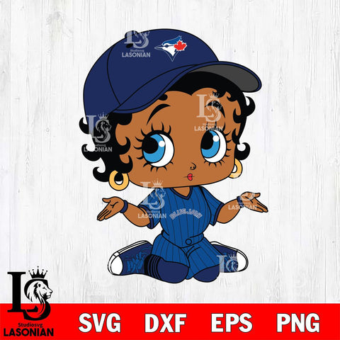 Toronto Blue Jays Betty Boop MLB 6 Svg Eps Dxf Png File, MLB svg, Digital Download, Instant Download