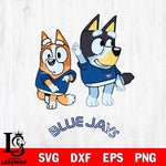 Toronto Blue Jays Bluey Chilli Mode Dance Svg Eps Dxf Png File, Digital Download, Instant Download