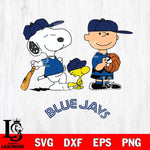 Toronto Blue Jays Game the Peanuts Sport Svg Eps Dxf Png File, MLB File Cut,Digital Download,Instant Download,MLB Svg Files
