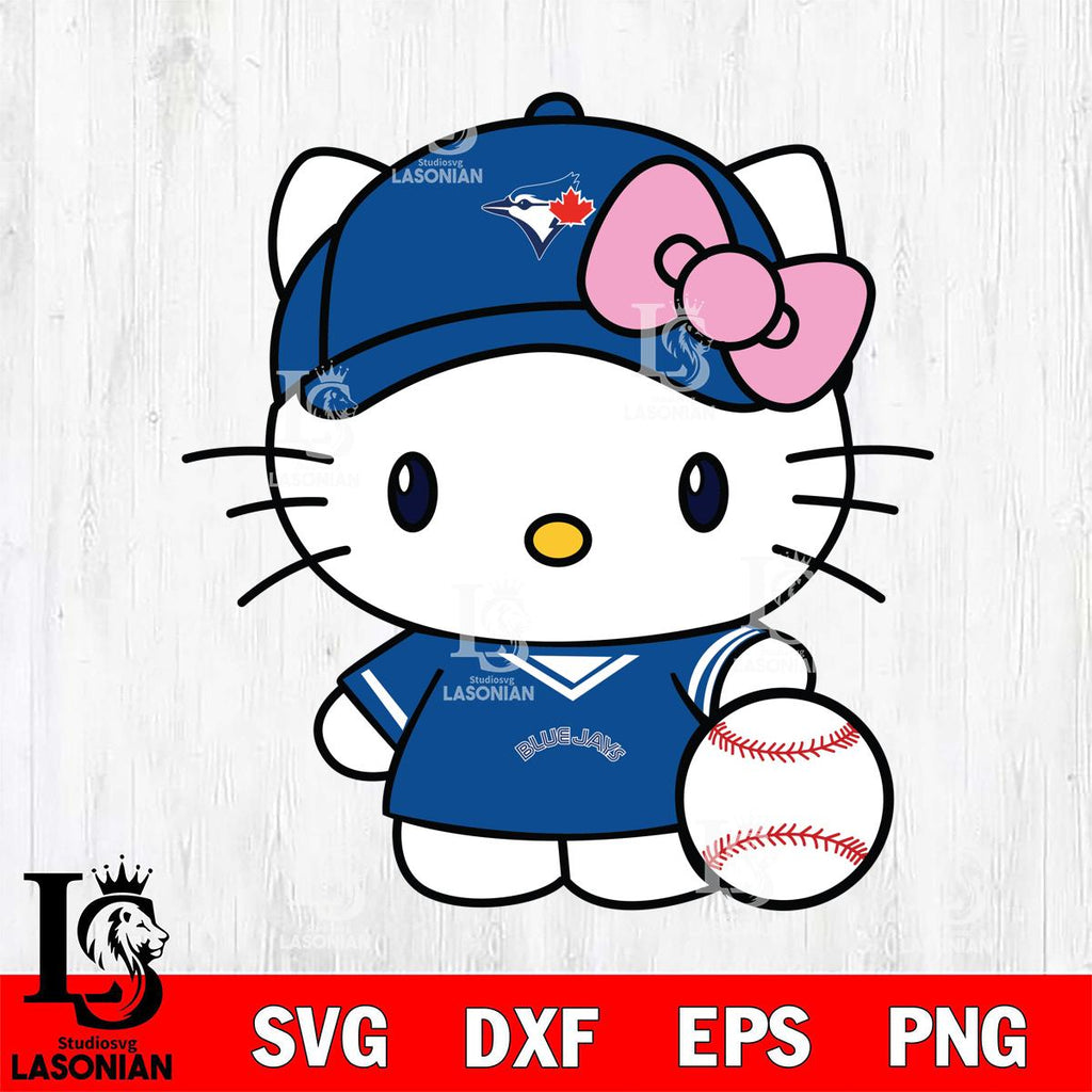 Toronto Blue Jays Hello Kitty dress Baseball lasoniansvg Toronto Blue Jays Hello Kitty dress Baseball lasoniansvg