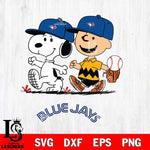 Toronto Blue Jays Peanuts Sport walk Svg Eps Dxf Png File, MLB File Cut,Digital Download,Instant Download,MLB Svg Files