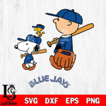Toronto Blue Jays Peanuts Top Sport Svg Eps Dxf Png File, MLB File Cut,Digital Download,Instant Download,MLB Svg Files