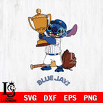 Toronto Blue Jays Stitch Baseball Champion SVG DXF EPS PNG FILE, MLB File Cut, Digital Download,Instant Download, Silhouette, Stitch Cricut