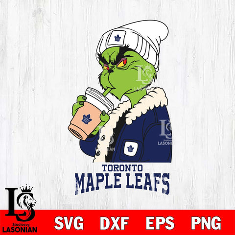 Toronto Maple Leafs Grinch Bougie Football Svg Eps Dxf Png File, Digital Download, Instant Download