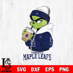 Toronto Maple Leafs Grinch Bougie Sport Svg Eps Dxf Png File, Digital Download, Instant Download