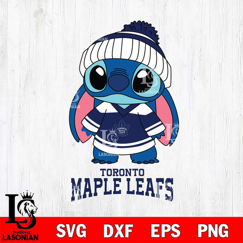 Toronto Maple Leafs Stitch NHL Hockey SVG DXF EPS PNG FILE,NHL File Cut,Disney Digital Download,Instant Download, Silhouette