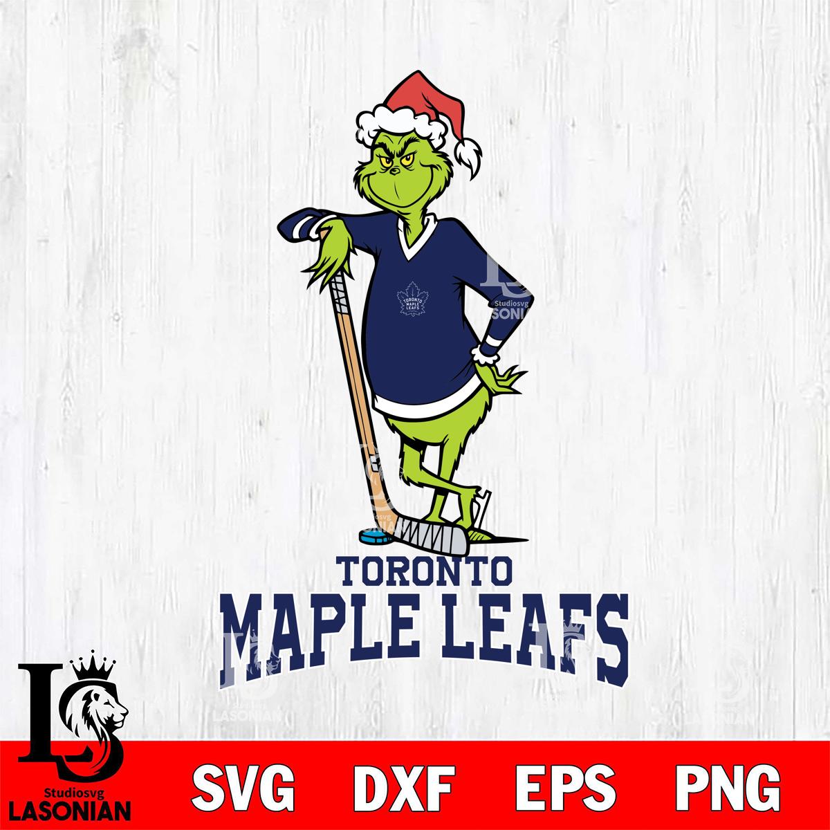 Toronto Maple Leafs The Grinch Sport – lasoniansvg