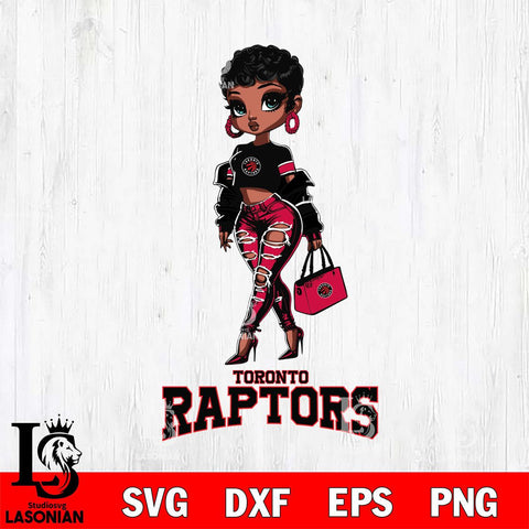 Toronto Raptors Beautiful Black Fan Girl