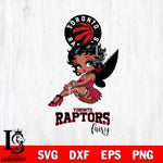 Toronto Raptors Beauty Black Fairy Betty Boop