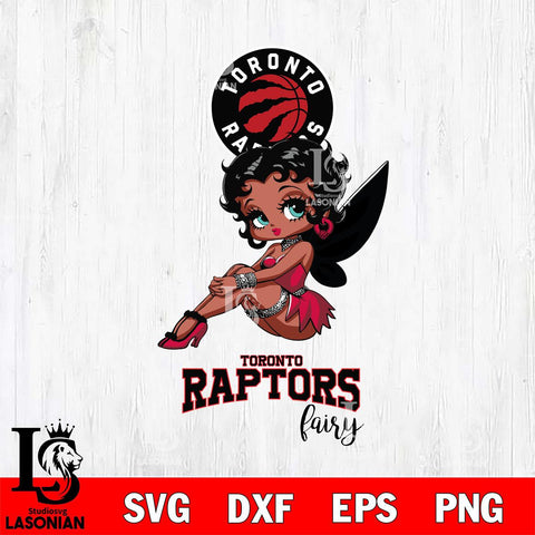 Toronto Raptors Beauty Black Fairy Betty Boop