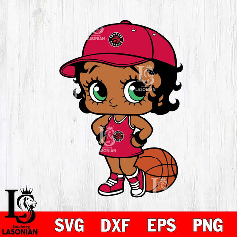 Toronto Raptors Betty Boop NBA Svg Eps Dxf Png File, NBA svg, Digital Download, Instant Download