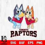 Toronto Raptors Bluey & Bingo 15 Svg Eps Dxf Png File, NBA svg, Digital Download, Instant Download