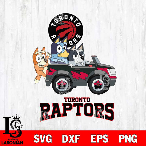 Toronto Raptors Bluey friends Svg Eps Dxf Png File, NBA svg, Digital Download, Instant Download