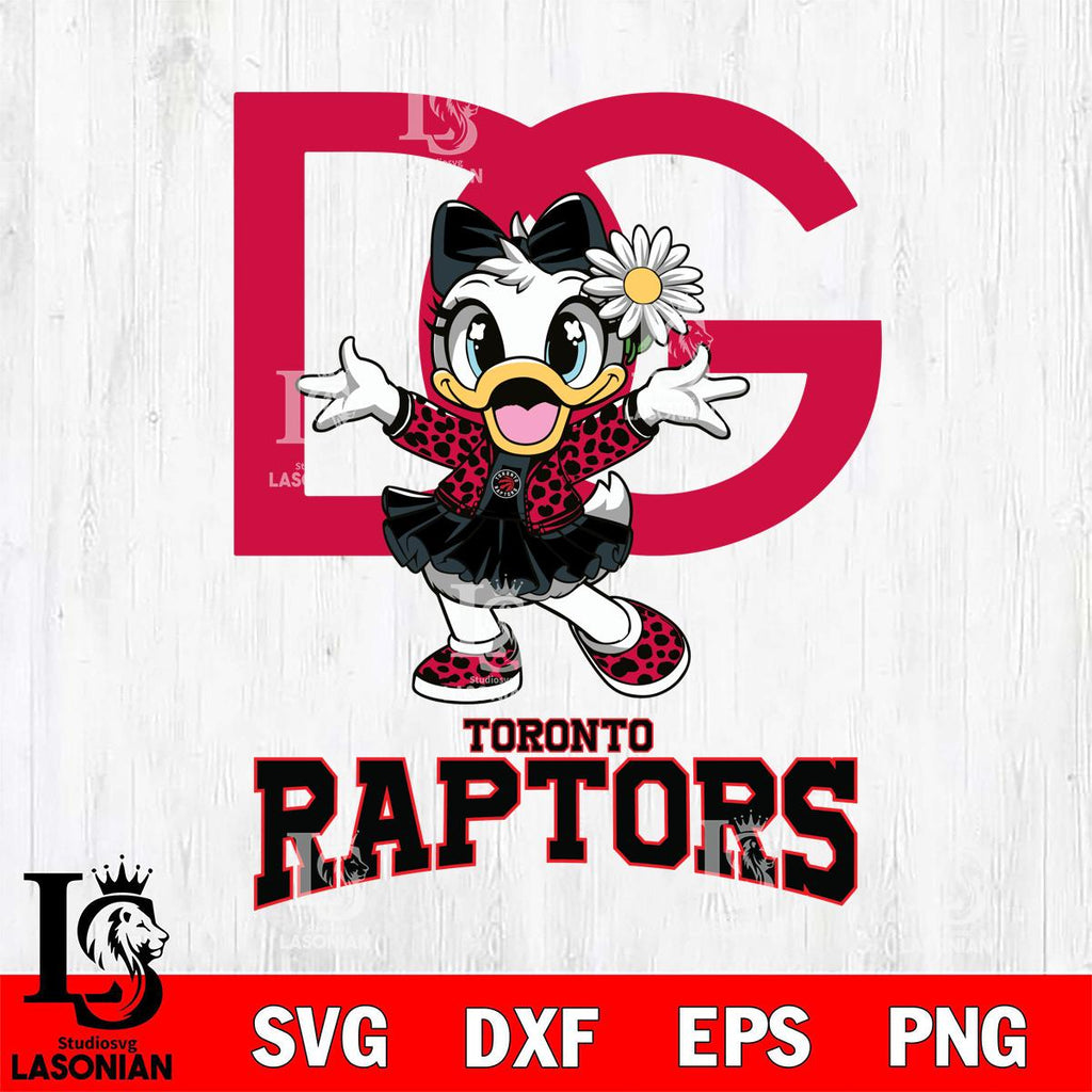 Toronto Raptors Dolce And Gabbana Daisy Duck Disney – lasoniansvg