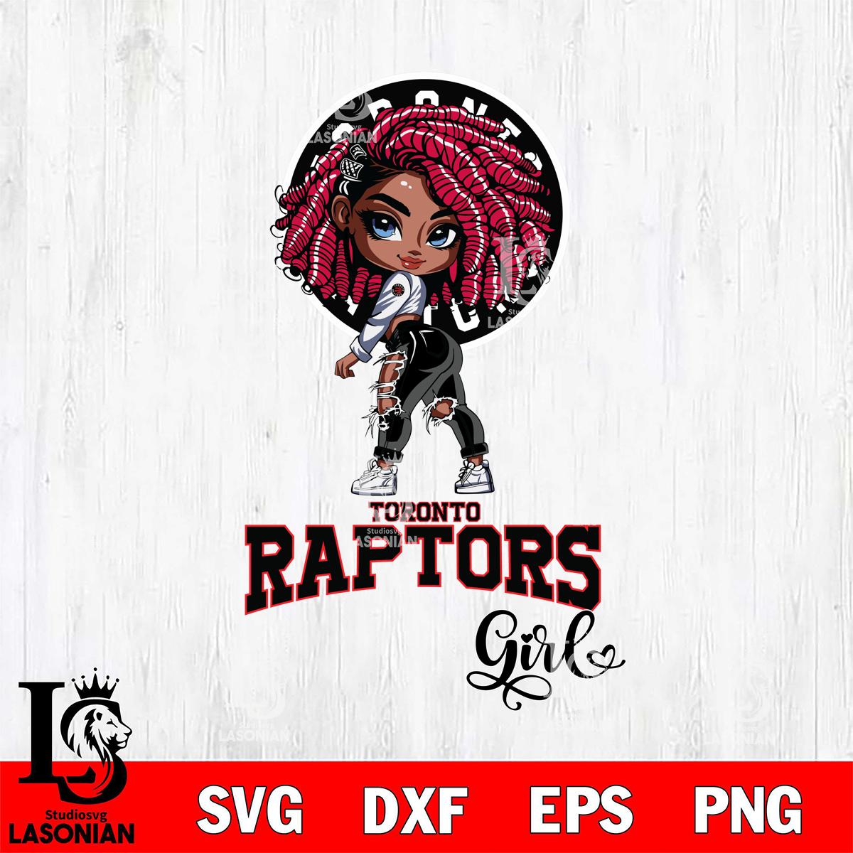 Toronto Raptors Fan Girl – lasoniansvg