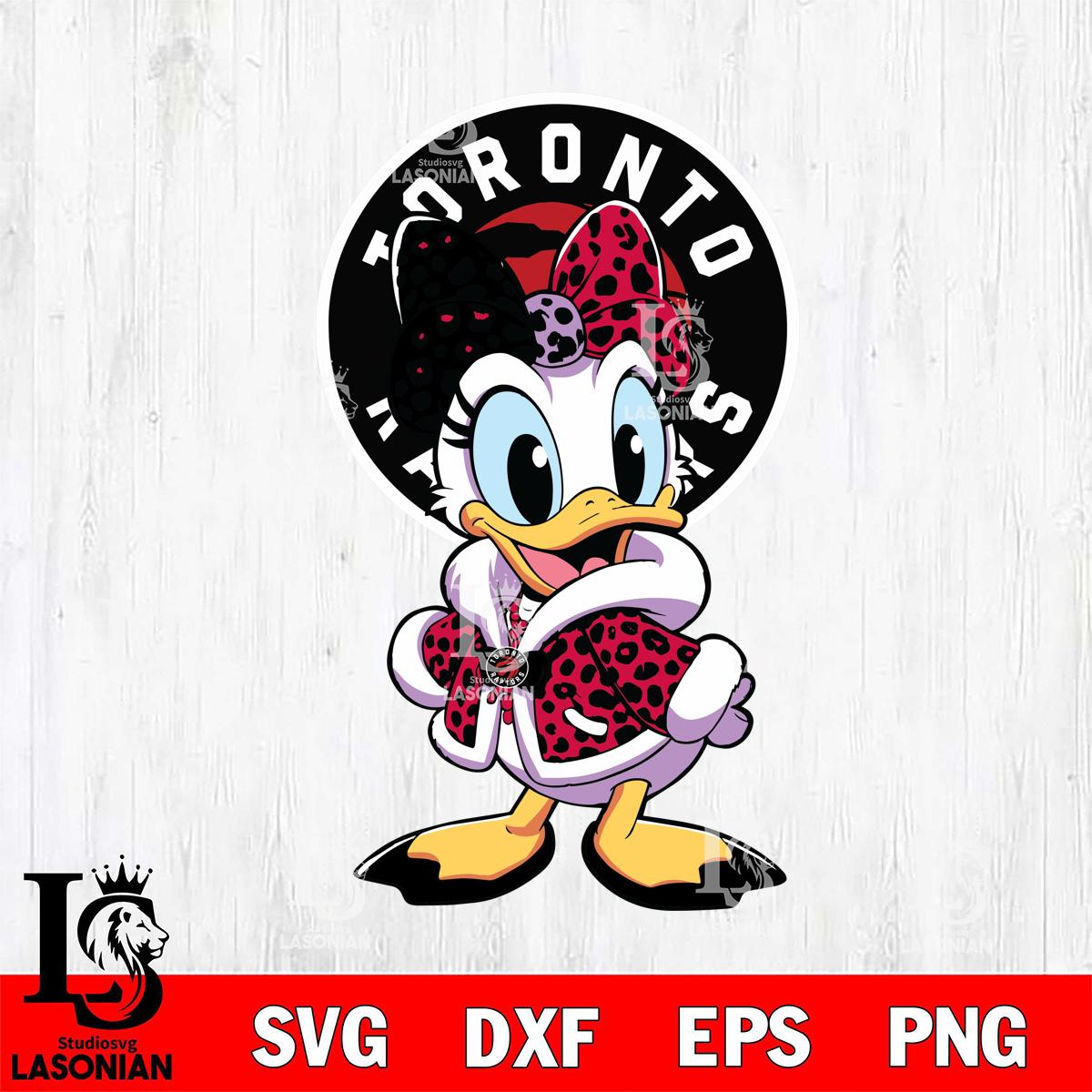Toronto Raptors Fancy Daisy Duck Disney – lasoniansvg