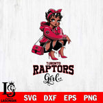Toronto Raptors Fashion Black Fan Girl Betty Boop