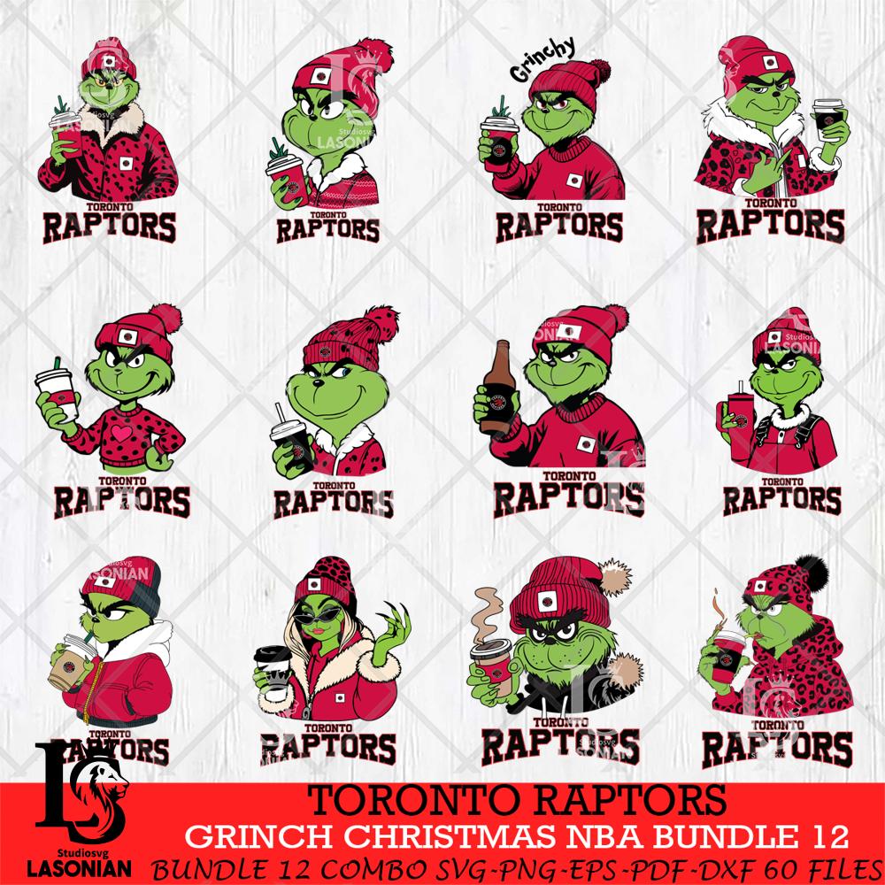 Toronto Raptors Grinch Christmas NBA Bundle 12 – lasoniansvg