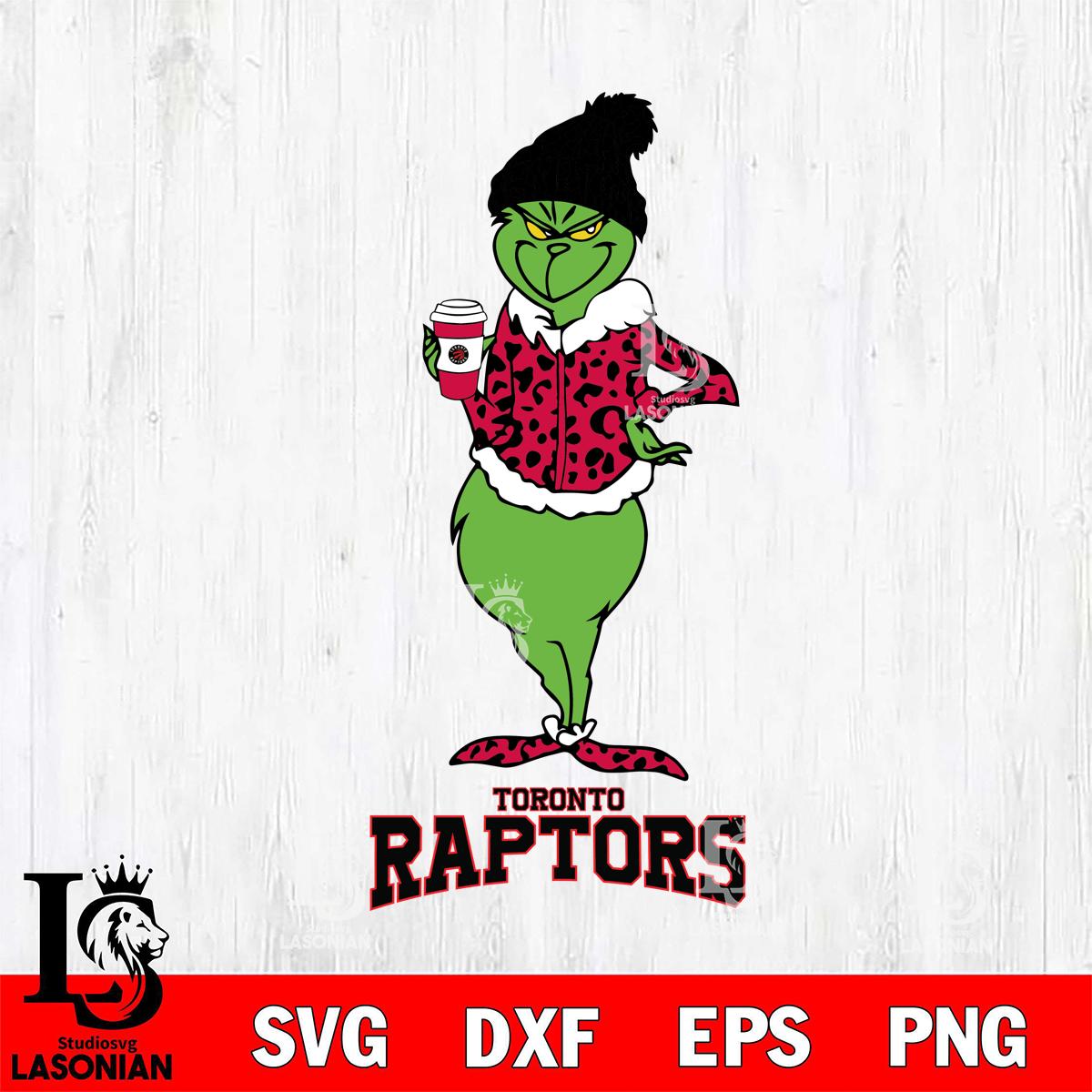 Toronto Raptors Grinch Leopard Coffee – lasoniansvg