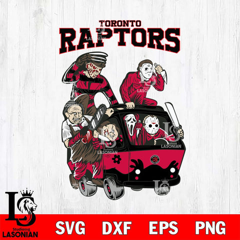 Toronto Raptors Jason Voorhees Horror 10 Svg Eps Dxf Png File, NBA svg, Digital Download, Instant Download