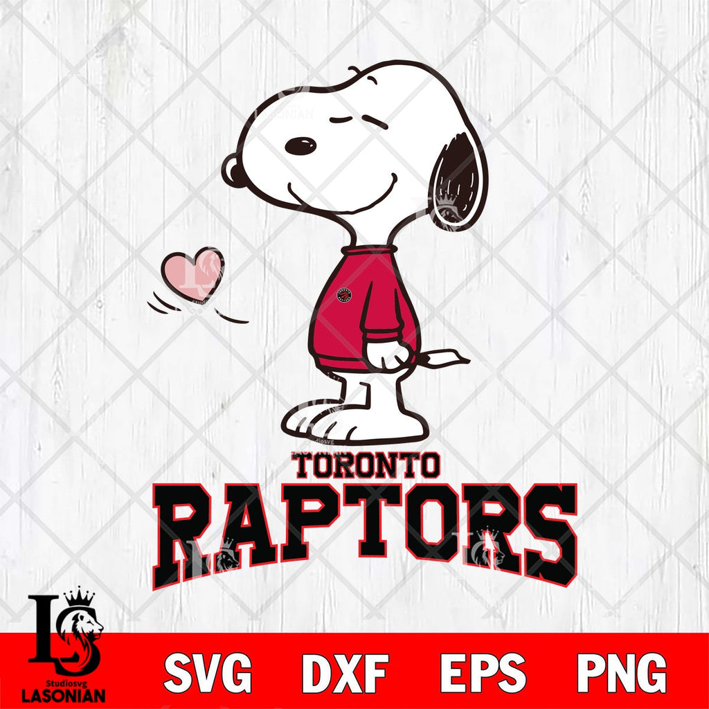 Toronto Raptors Silhouette Toronto Raptors Love Snoopy Valentine File cut , Criucut , Silhouette ...