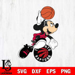 Toronto Raptors Mickey Minne 8 Nba Svg Eps Dxf Png File, NBA svg, Digital Download, Instant Download