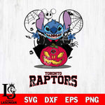 Toronto Raptors Stitch Horror Halloween Svg Eps Dxf Png File, Digital Download, Instant Download