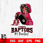 Toronto Raptors #1 beauty Black Fan Girl