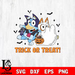 Trick or Treat Bluey Horror 2 Svg Eps Dxf Png File,Christmas Svg Files,Digital Download ,Instant Download