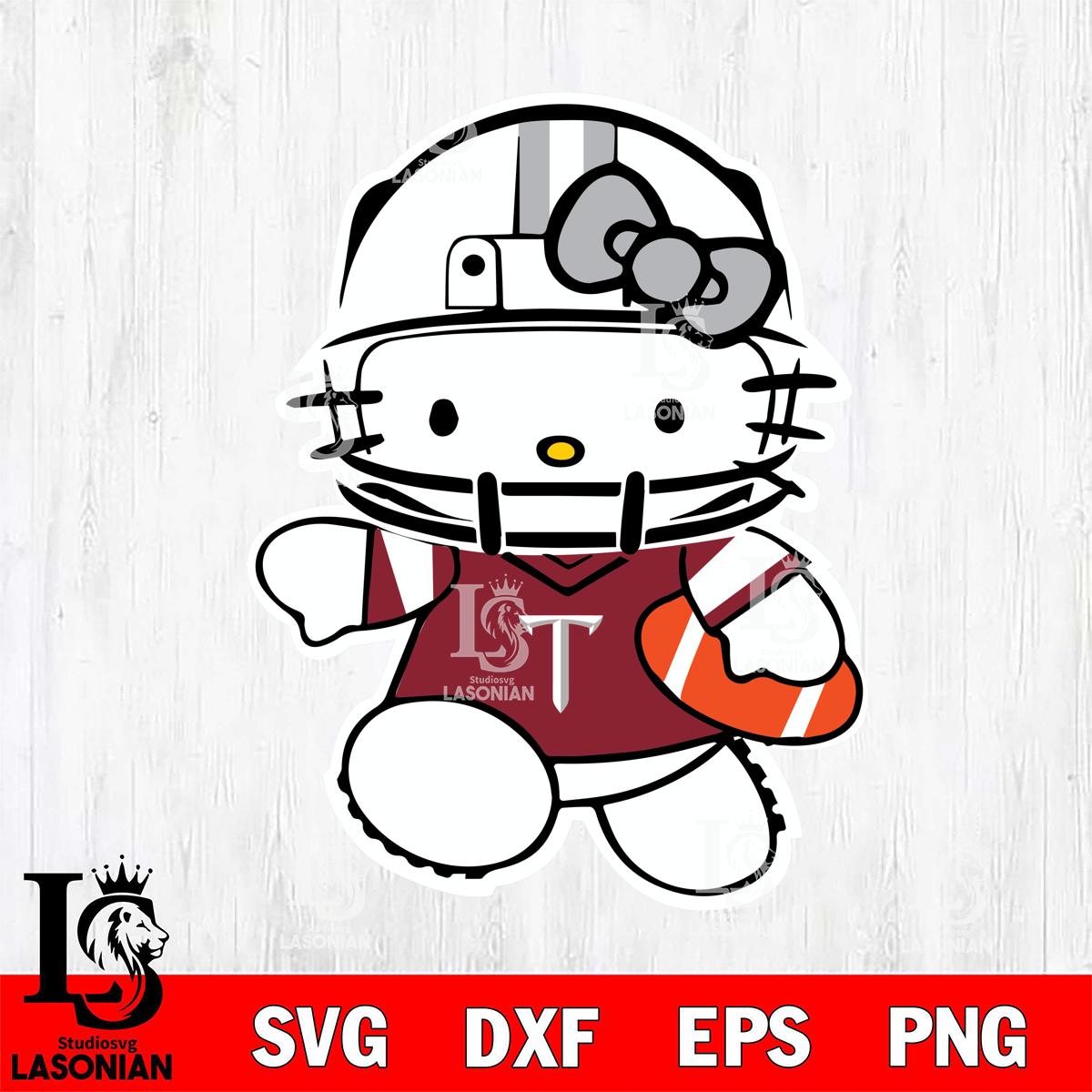 Troy Trojans Hello Kitty sport 8 – lasoniansvg