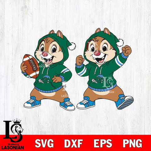 Tulane Green Wave Chip và Dale Football File Cut, NCAA SVG DXF EPS PNG FILE, Digital Download , Criucut , Silhouette