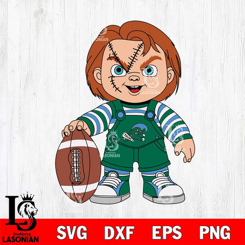Tulane Green Wave Chucky Horror 7 Svg Eps Dxf Png File, NCAA svg, Digital Download, Instant Download