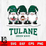 Tulane Green Wave Gnomes Coffee Svg Eps Dxf Png File, Digital Download, Instant Download