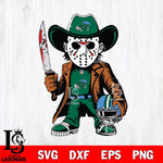 Tulane Green Wave Jason Voorhees Horror Svg Eps Dxf Png File, NCAA svg, Digital Download, Instant Download