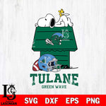 Tulane Green Wave Snoopy Chill Football SVG DXF EPS PNG FILE,Snoopy File Cut, NCAA Digital Download,Instant Download,Christmas Silhouette