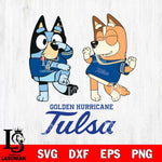 Tulsa Golden Hurricane Bluey Chilli Sport Svg Eps Dxf Png File, Digital Download, Instant Download