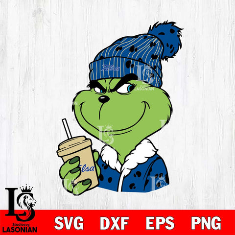 Tulsa Golden Hurricane Boujee Grinch 3 Svg Eps Dxf Png File, Digital Download, Instant Download