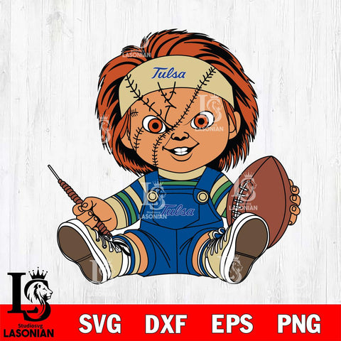 Tulsa Golden Hurricane Chucky Horror 9 Svg Eps Dxf Png File, NCAA svg, Digital Download, Instant Download