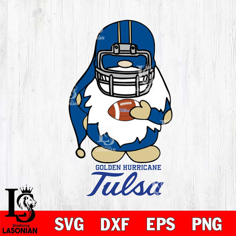Tulsa Golden Hurricane Gnomes Christmas Svg Eps Dxf Png File, Digital Download, Instant Download