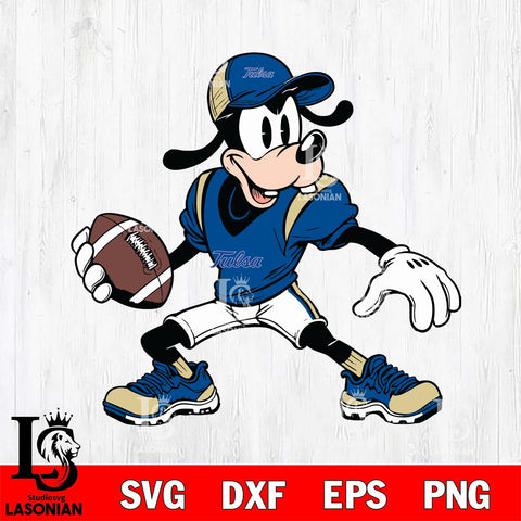 Tulsa Golden Hurricane Goofy Svg Eps Dxf Png File, NCAA svg, Digital Download, Instant Download