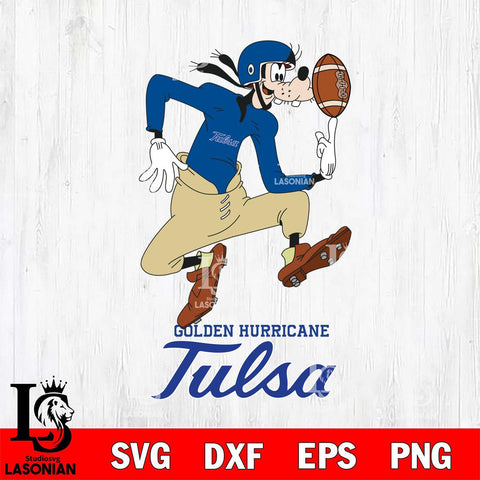 Tulsa Golden Hurricane Goofy Circus Football SVG DXF EPS PNG FILE,NCAA svg ,Football Digital Download,Instant Download, Silhouette