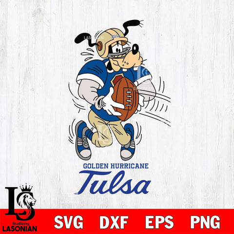 Tulsa Golden Hurricane Goofy Sport Football SVG DXF EPS PNG FILE,NCAA svg ,Football Digital Download,Instant Download, Silhouette