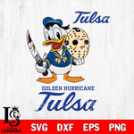 Tulsa Golden Hurricane Jason Voorhees 12 Svg Eps Dxf Png File, Digital Download