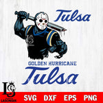 Tulsa Golden Hurricane Jason Voorhees 5 Svg Eps Dxf Png File, Digital Download