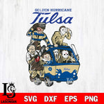 Tulsa Golden Hurricane Jason Voorhees Horror 10 Svg Eps Dxf Png File, NCAA svg, Digital Download, Instant Download