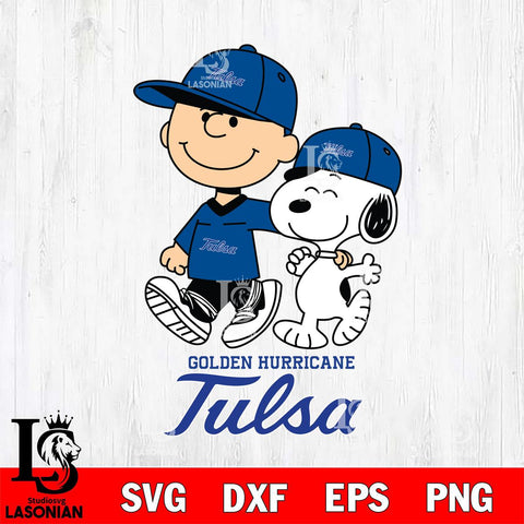 Tulsa Golden Hurricane Peanuts Snoopy Friends SVG DXF EPS PNG FILE,Snoopy File Cut, NCAA Digital Download,Instant Download,Christmas Silhouette