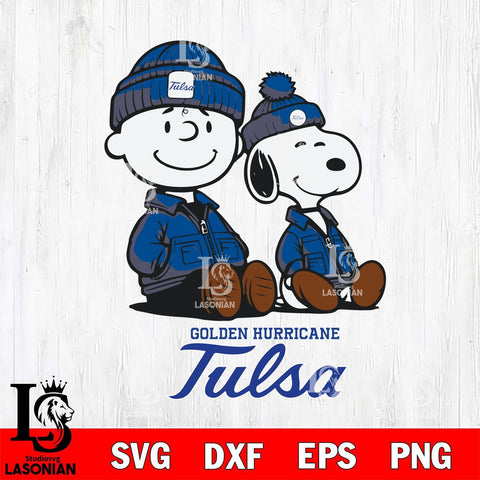 Tulsa Golden Hurricane Snoopy Sport 6 Svg Eps Dxf Png File, Digital Download