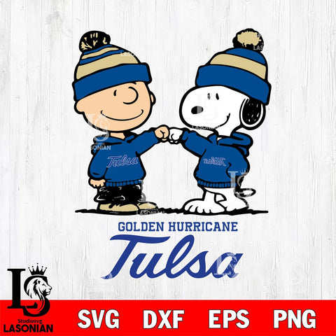 Tulsa Golden Hurricane Snoopy Sport 9 Svg Eps Dxf Png File, Digital Download