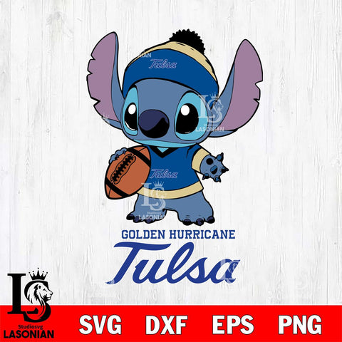 Tulsa Golden Hurricane Stitch Disney, Svg Eps Dxf Png File, Digital Download